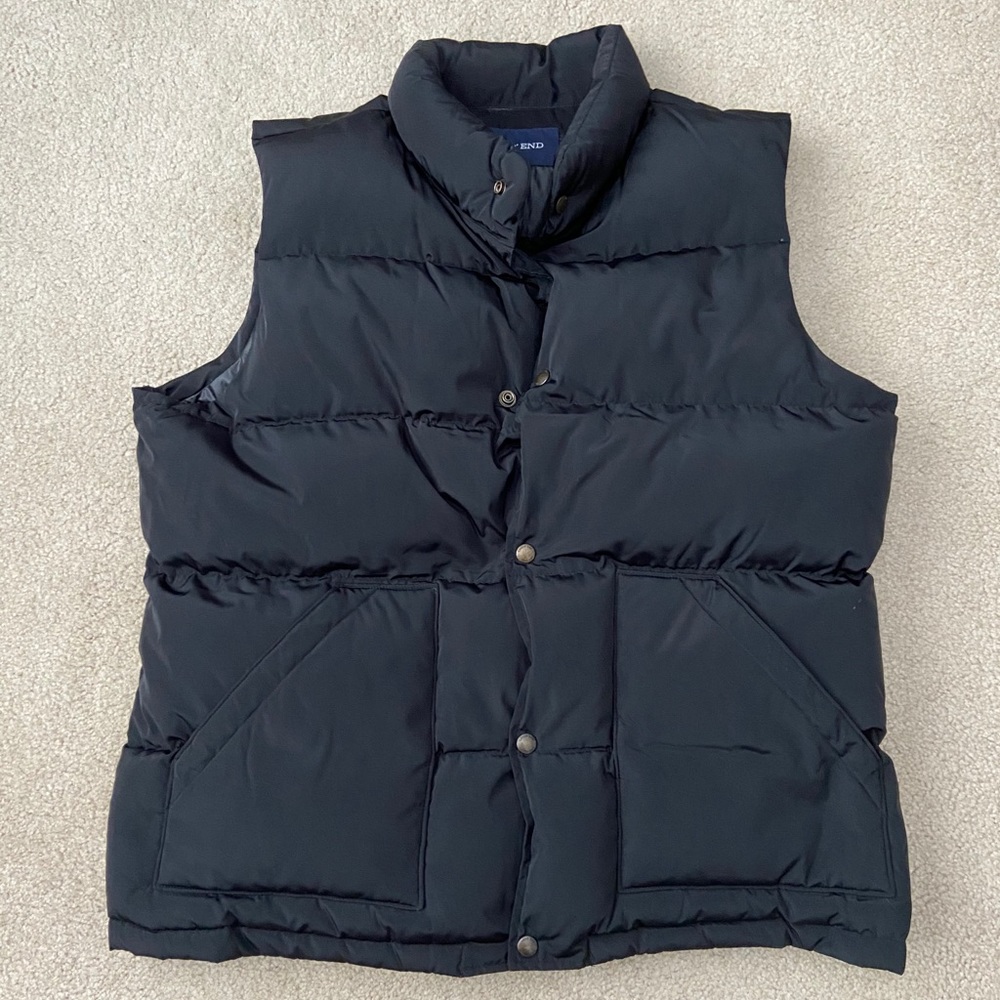 Brand new never worn Lands End winter vest